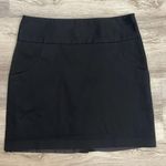 The Limited Black Zip Side Mini Skirt with Side Pockets Size 6 Photo 4