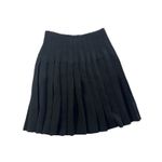Bebe Pleated Skirt Size 4 Goth Wednesday Adams Grunge Photo 1
