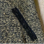 Miss Me Gold and black full zip hoodie. Black crystal embellishments, size XS Photo 3