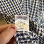 Hutch  Size Medium Gingham Romper Shorts Blue White‎ Checkered Anthropologie Photo 7