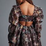 Anthropologie Selkie The Moonlight Dress in Plum Floral Photo 2