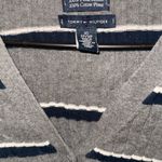 Tommy Hilfiger Gray Cardigan with Navy Accents Photo 2
