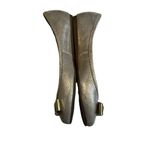Bar III NWT. Barr III penguin ballet flat, metallic gold Photo 8