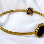 Henri Bendel  Gold Jeweled Crystals Bangle Bracelet Photo 0