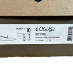 Olukai Women's Size 10 Ku’Una Slippers Golden Sand NWT Photo 8