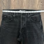 Moussy Northville High Waisted Straight Leg Jeans in Black Size 27 Photo 11
