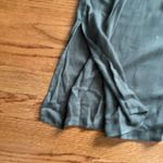 Wishlist Wide leg, boutique style slit, leg, olive pants, medium Photo 1