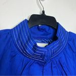 Marc Bouwer royal blue cape blazer jacket size large Photo 2