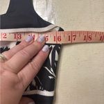 White House | Black Market  Black/White Silk Dress Size 2 WHBM Classy Elegant Date Photo 2