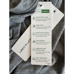 NWT Fxzzyxdpp Gray Bambo V Neck Short Sleeve T Photo 4