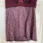 Lululemon  Breathe In Tank Heathered Bordeaux Drama / Rust Berry Size 6 Photo 7