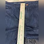 Coldwater Creek  Blue Dark Denim High Waist Straight Leg Jeans Size 14 Photo 2