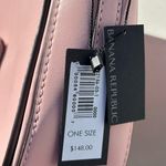 Banana Republic NWT  Soft Pink Crossbody Bag with Flap Closure Photo 3