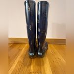 Toms RAINDROP PRINT RAIN BOOTS WELLIES SIZE 8 Photo 4