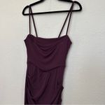 House Of CB  ‘Milena’ Dark Cherry Corset Maxi Dress NWT size S Photo 13