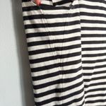 Nation Ltd  Collins Crewneck Muscle Tank Womens L City Stripe Black Cream Photo 3