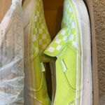 Vans green and white  slip on shoes Photo 0