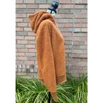 Athleta EUC Women’s Sherpa Tugga Hoodie in Cattail Rust, Size Small Photo 1