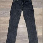 Reformation  Black Straight Leg Jeans Photo 0