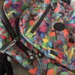 Kipling ‎ Challenger Colorful Splatter Paint Bookbag/ Backpack Photo 7