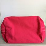 Lands' End Vintage Lands’ End Extra Large Canvas Pocket Tote Navy Red Organizer XL Pockets Photo 5