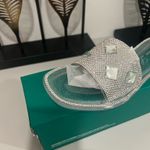 Lauren Lorraine Crystal Design Slip On Sandals Size 10 by  Photo 4