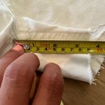 Gap 3 1/2 inch high rise button up white shorts size 8 Photo 6