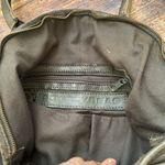 Cowboysbag Moss Green Leather Women's Handbag XL Rare Euc Photo 3