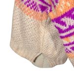 Xirena Sofia Alpaca Jacquard Knit Chunky Boxy Cropped Sweater in Dahlia Fiesta Pink Size XS Photo 7