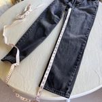 We The Free  People Pacifica High Rise Slim Straight Black Jeans Size 25 Photo 8