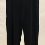 Misook Exclusively  Womens‎ Black Pull On Straight Leg Pants Size Large Photo 0