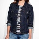 Levi's Levi Strauss & Co Denim Jacket Women’s Jean Jacket Levi’s Dark Wash Button Small Photo 0