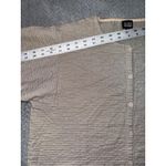 Eileen Fisher  Women's Collarless Button Front Boxy Jacket Beige Size M Photo 6