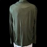 Beautiful size small green lightweight semi sheer flowy cardigan GUC Photo 3