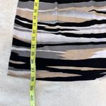 Connected Apparel Women's Size 6 Striped Sleeveless Sheath Dress Photo 8
