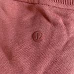 Lululemon  Athletica Cotton French‎ Terry Swift Tee Womens Size 8 in Brier Rose Photo 1