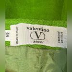 Vintage Valentino Boutique 70’s Green Midi Dress Size 10 Photo 8