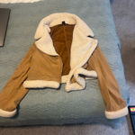 SheIn Large  Fur cropped jacket Photo 0