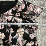 Lane Bryant Lane‎ Bryant Black V-Neck Floral Formal Short Sleeve Dress Size 26/28 Photo 10