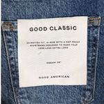 Good American ‎ Good Classic Raw Hem Jeans 0/25 NWT Photo 6