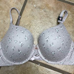 Victoria's Secret  Light Pink Floral Bra Photo 0