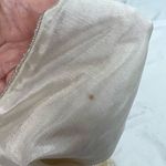 Vintage Stenay Cream Fully Beaded Spaghetti Strap Maxi Dress w/ Jacket Size L Photo 11