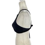 prAna Women's Black Regan High Neck Bikini Top with Mesh Detail Size Small Photo 9