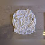 Sweet Wanderer  ‎ Boho Women's Blouse White summer beach lightweight M knitting Photo 7