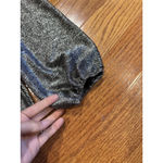 INC Womens Silver Top NWT Dressy Top Twist Top Long Sleeves XXL Photo 6