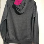 Under Armour Under‎ Armour storm hooded semi fitted sweatshirt size small grey pink neon Photo 6