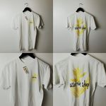 Urban Outfitters NWT Active Ride Shop T Shirt Double Sided Sport Graphic Tee Cotton White Small S Photo 2