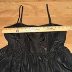 Kate Spade New York Black Tiered Ruffle Midi Dress Spaghetti Strap Size S Photo 10