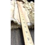 Montanaco Faux Suede Fur Trimmed Toggle Jacket Womens S Beige Winter Warm Chic Tan Photo 3