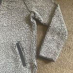 Cozy Sherpa Pull-Over Quarter Zip Sweat Shirt Photo 2